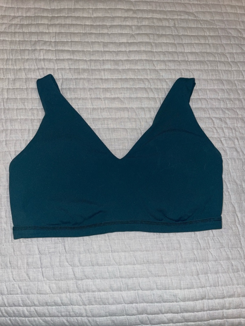 Aerie Women’s Teal V-Neck Comfort Bralette
